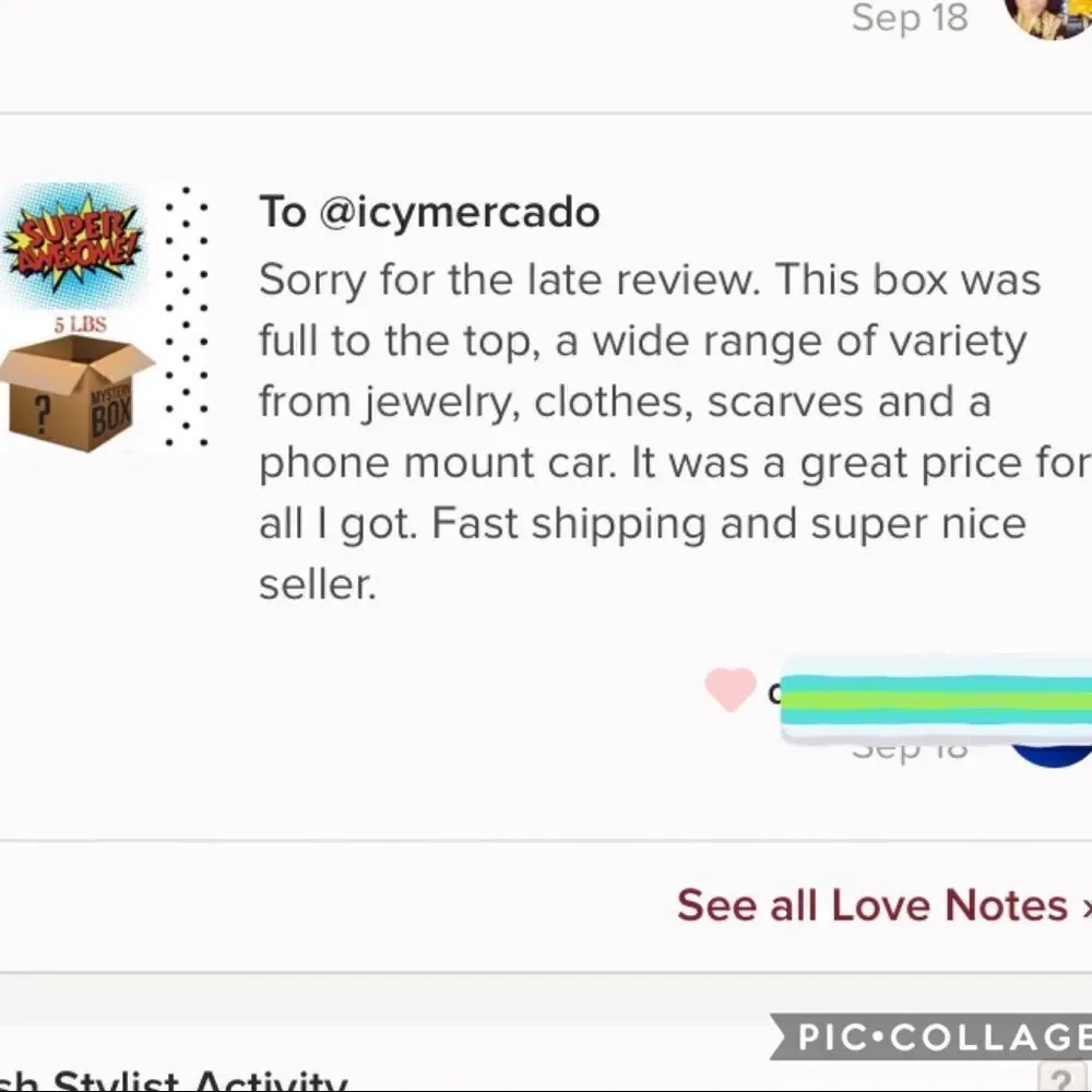 5 lbs Personal Mystery Box for $15